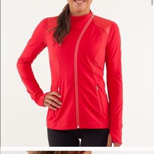 Lululemon Women’s Red Runner/Yoga/Jacket- Size 6